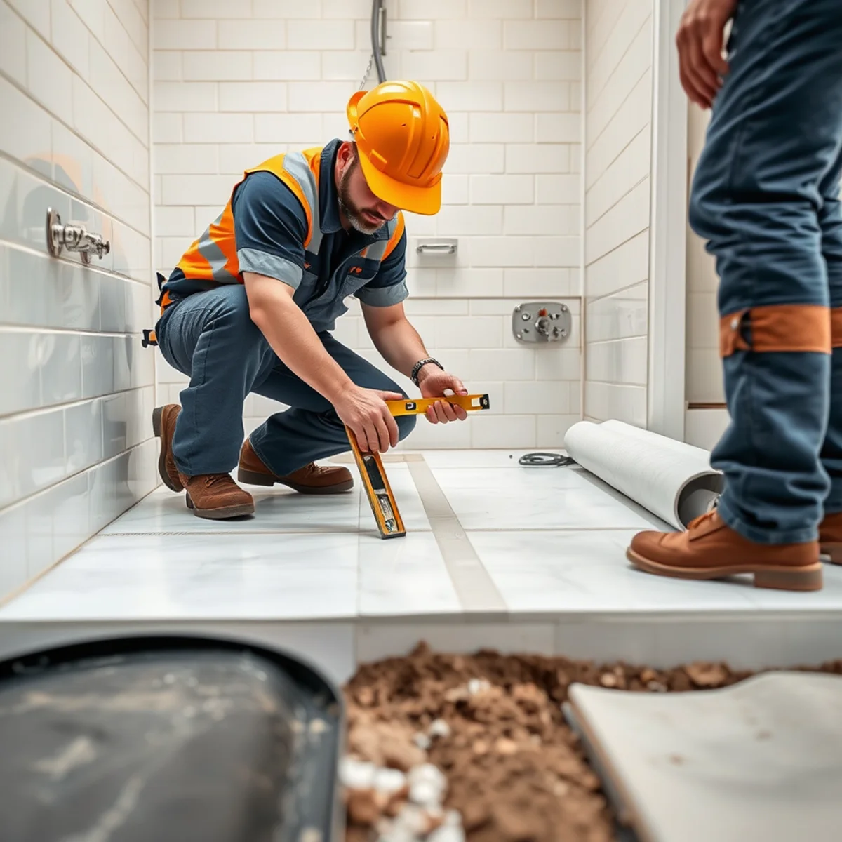 Plan the shower drain and slope properly — The Plumbing Checklist to Work Through Before Your Bathroom Remodel