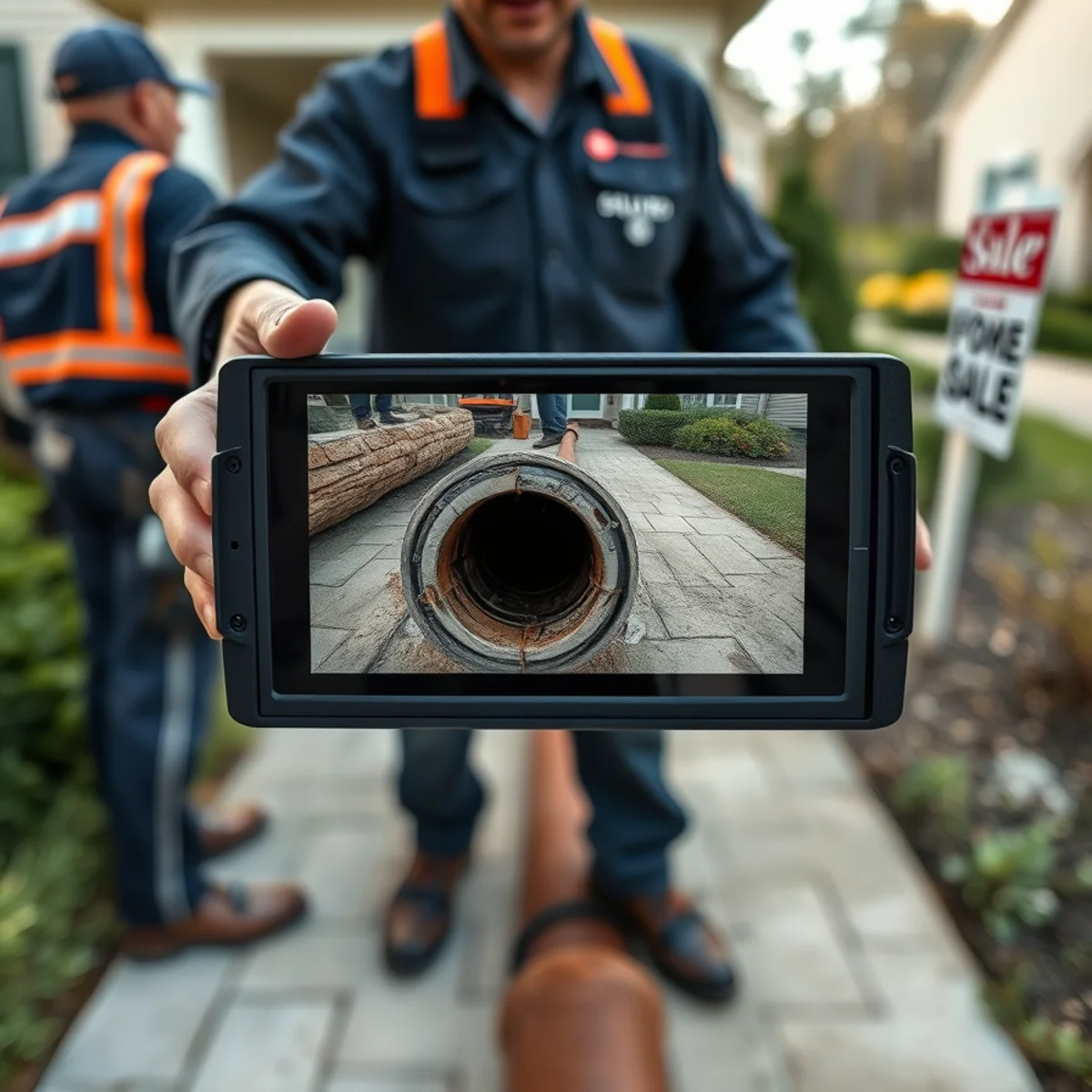 The sewer lateral — Buying an Older Catonsville Home: The Plumbing Checks Nobody Does