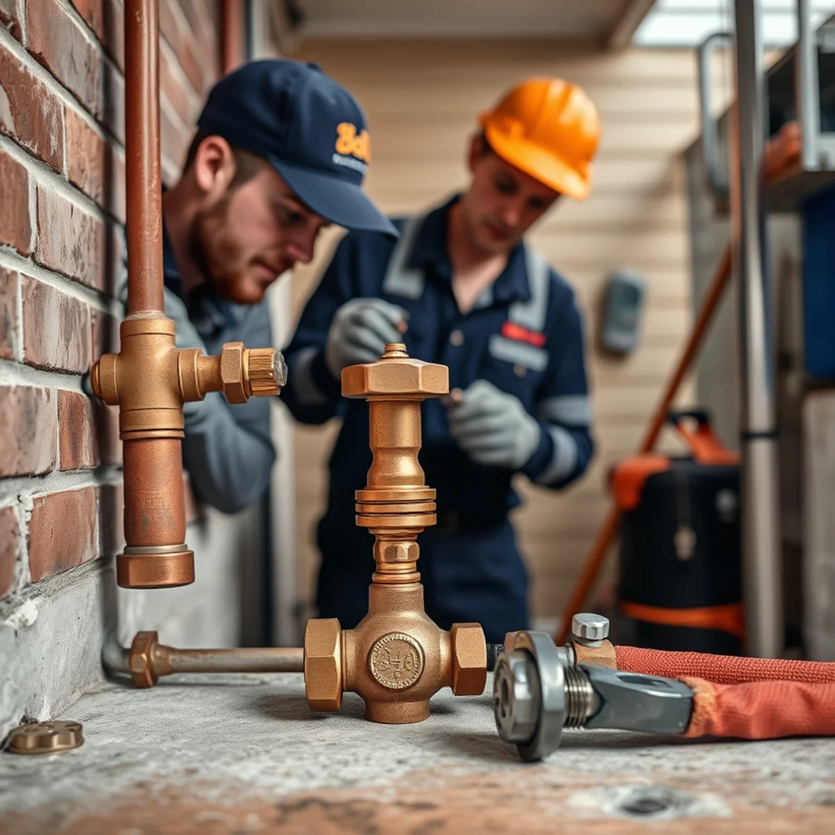 Replacing a failed pressure reducing valve in a Catonsville, MD home