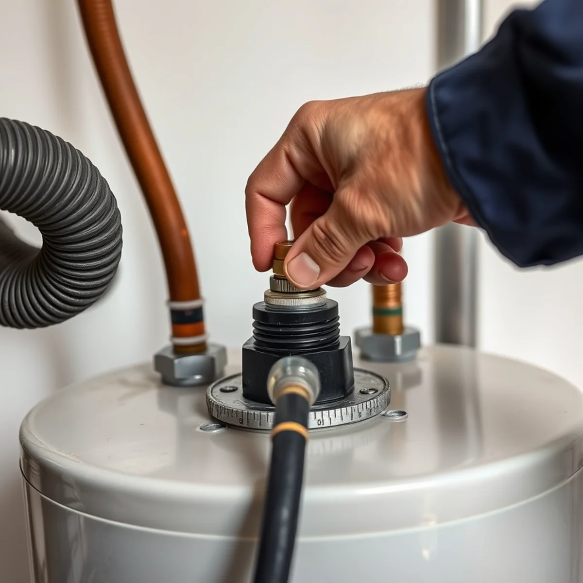 Let it cool, then close the cold inlet — How to Flush Your Water Heater (And Why It Matters More in Maryland)