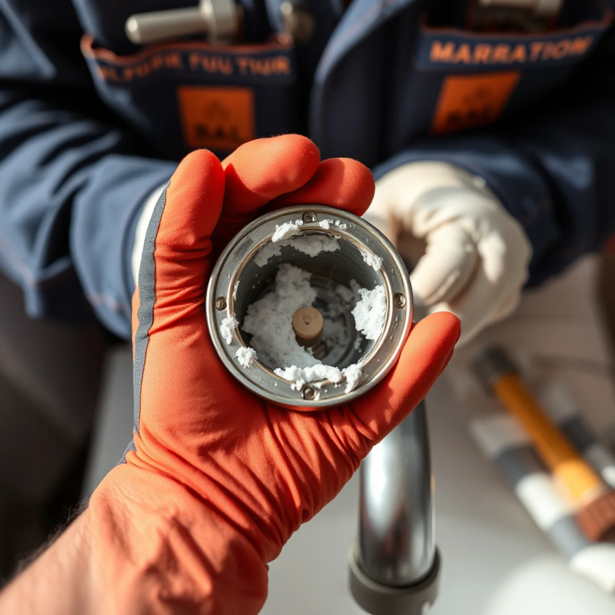 A clogged aerator or shower head — Low Water Pressure in Your Catonsville Home: Six Causes, Cheapest First