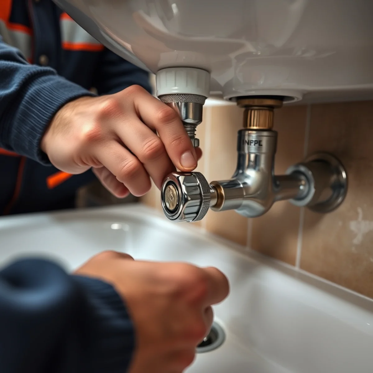 A partially closed or failing shutoff valve — Low Water Pressure in Your Catonsville Home: Six Causes, Cheapest First