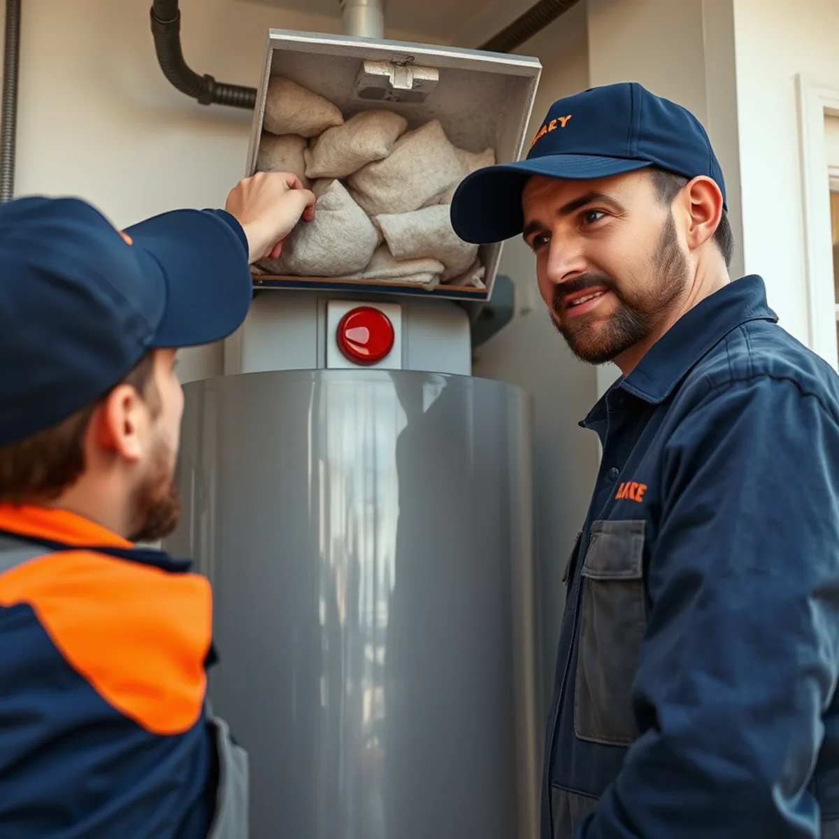 Press the high-limit reset — No Hot Water? Work Through This Before You Call