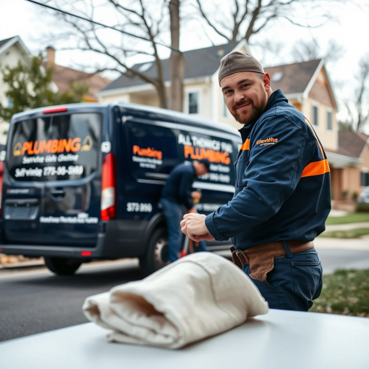 Drain Cleaning at a home in Ferndale, MD