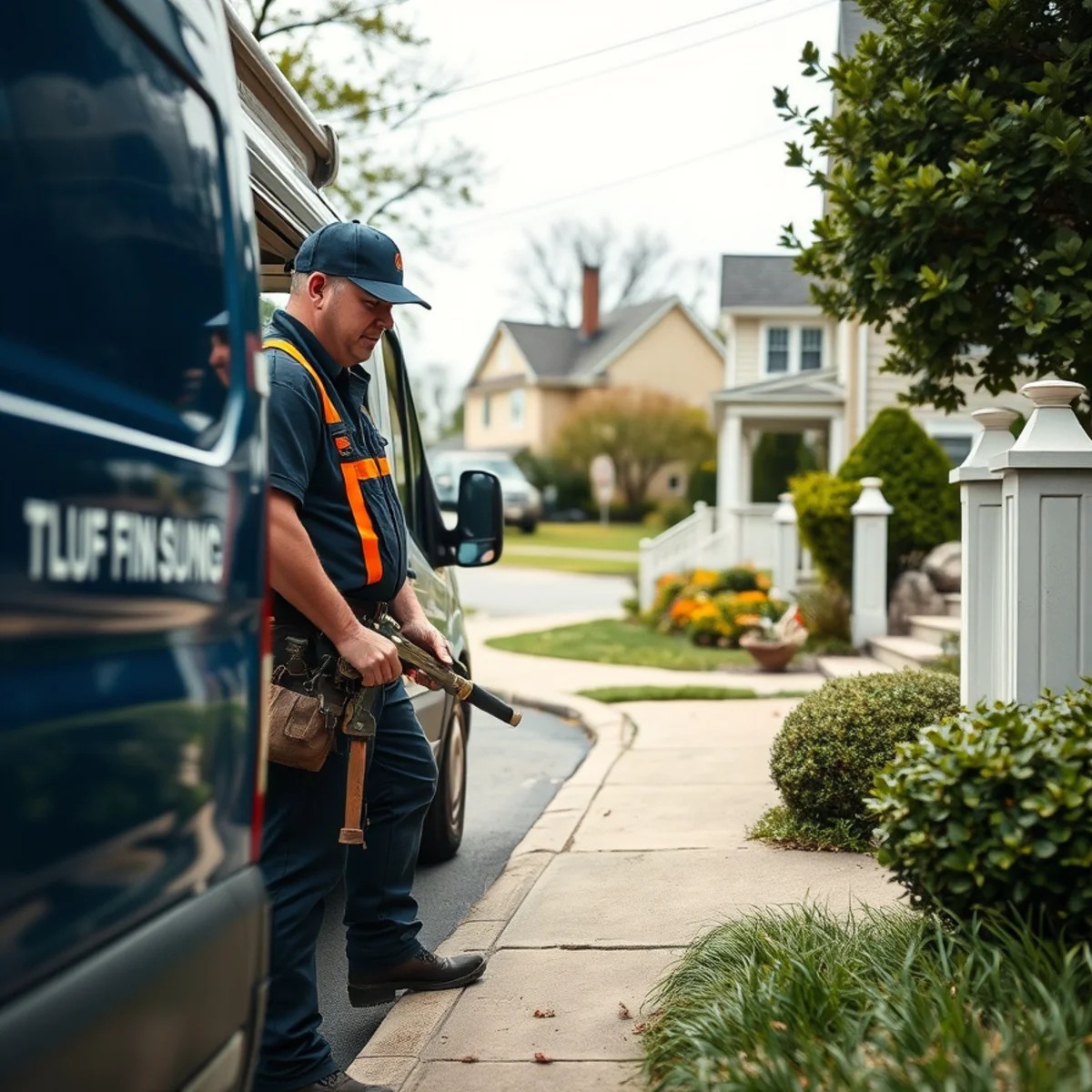 Drain Cleaning at a home in Glen Burnie, MD