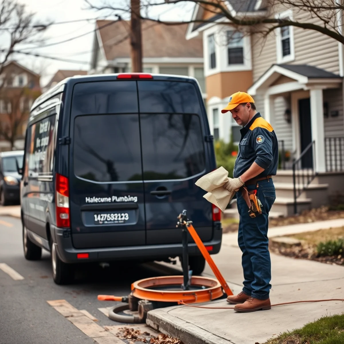 Drain Cleaning at a home in Halethorpe, MD