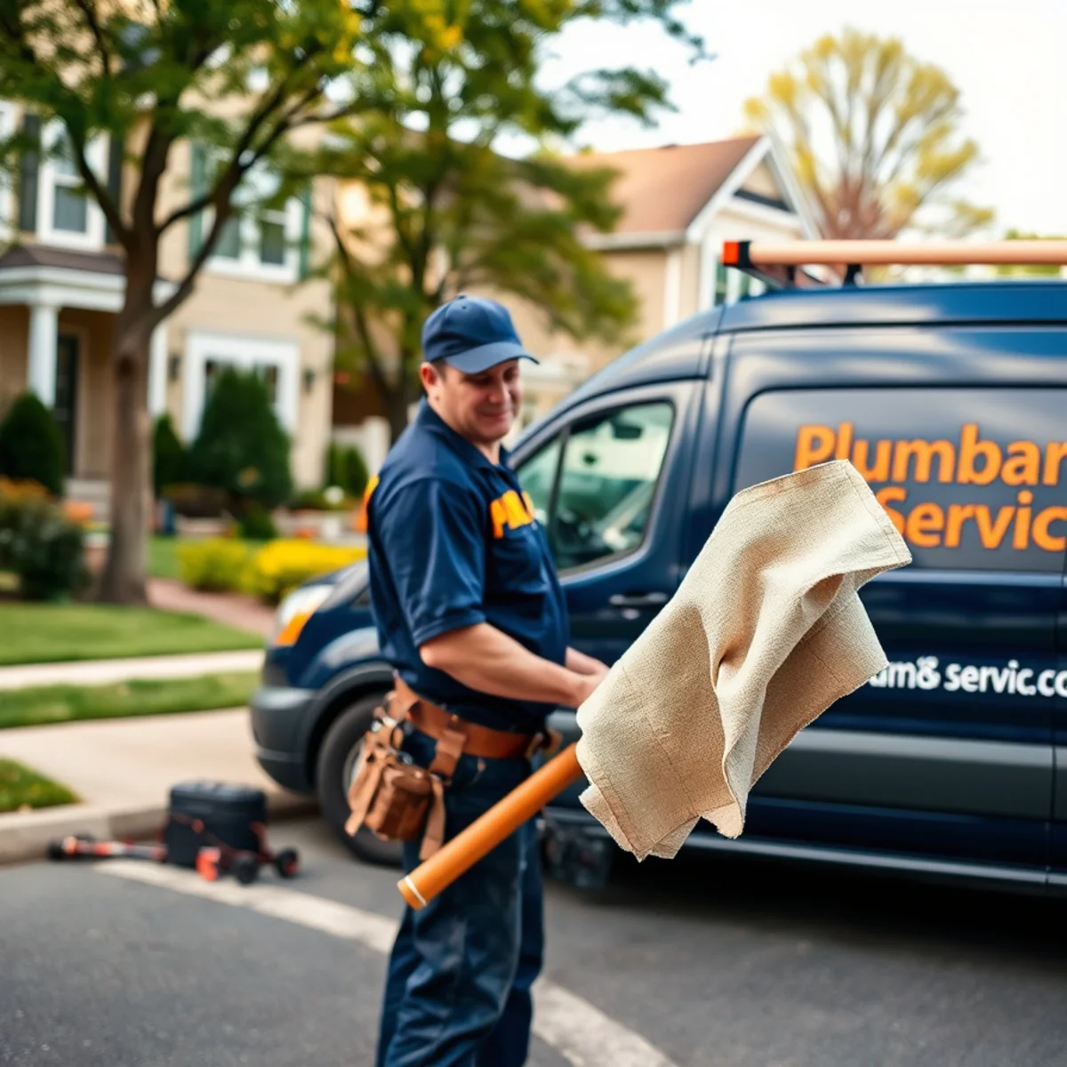 Commercial Plumbing at a home in Hunt Valley, MD