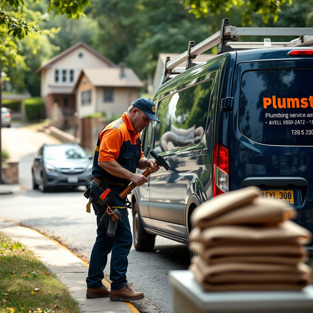 Sump Pump Services at a home in Ilchester, MD