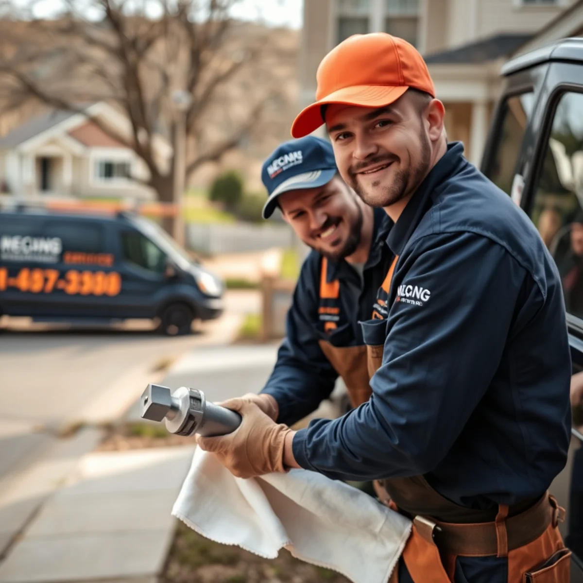 Emergency Plumbing at a home in Middletown, MD