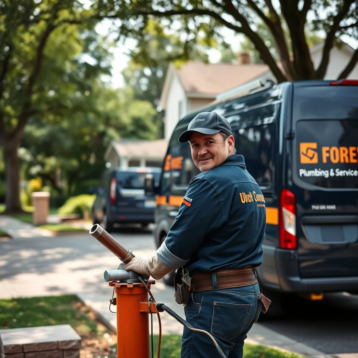 Drain Cleaning at a home in Oak Forest, Catonsville, MD