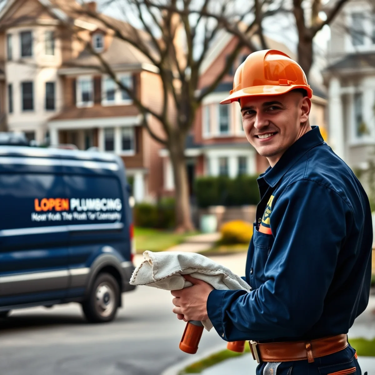 Drain Cleaning at a home in Towson, MD