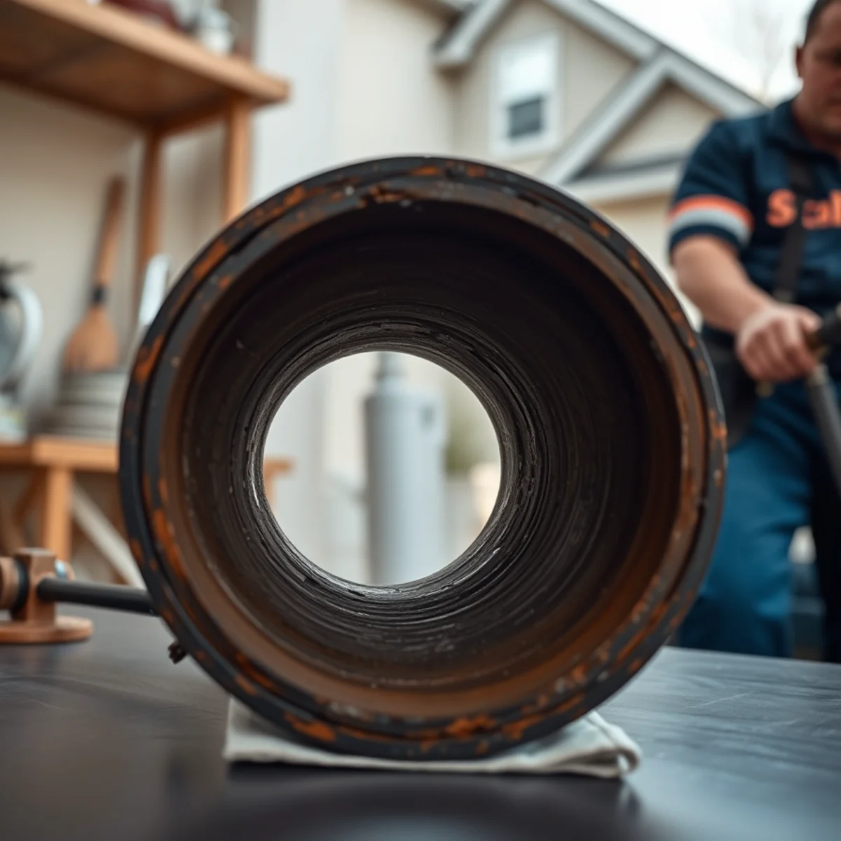 Scale inside cast iron — Why Your Drains Keep Clogging in an Older Catonsville Home